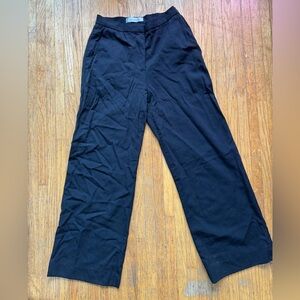 MAX MARA Black Wide Leg Pants